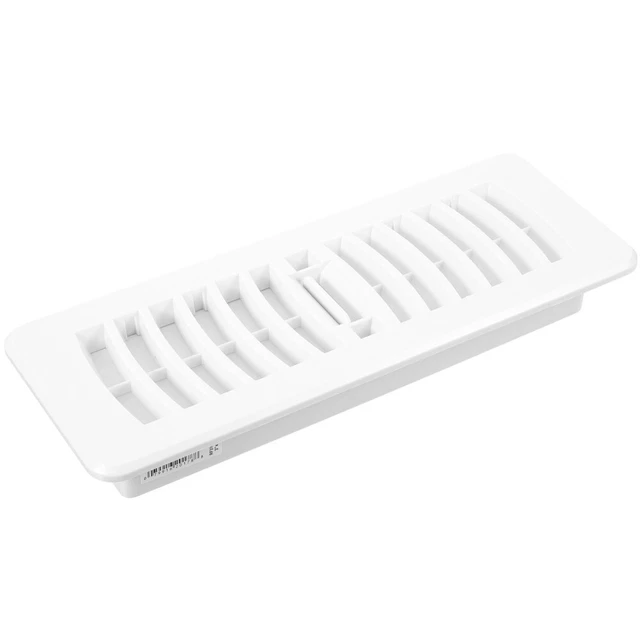 Vent Systems 15,2 Cm - Nero - Copertura Per Bocchetta Dell'aria - Feritoie Rotonde - Copertura