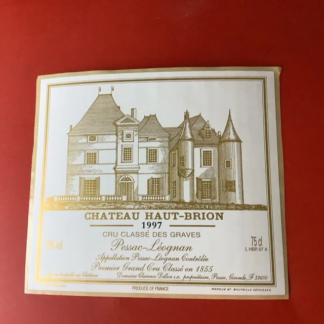 Purchase Wine Chateau Haut Brion 1982, Pessac-Léognan - Maison Wineted-EN