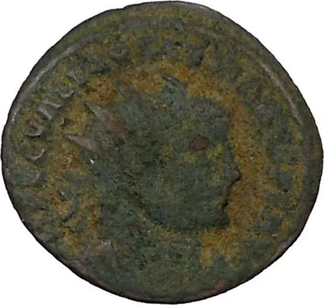 DIOCLETIAN receiving Victory on globe from  JUPITER  Ancient Roman Coin  i45906