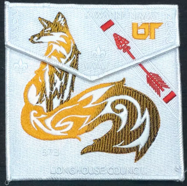 Oa Lowanne Nimat Lodge 219 Bsa Longhouse 2022 Noac Ghost 2-Patch Fox 100 Made!