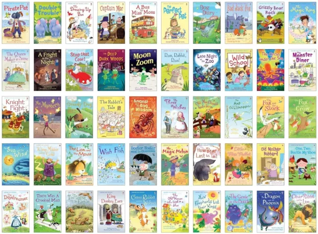 Usborne My First Reading Library 50 Books Collection Set Very First Reading