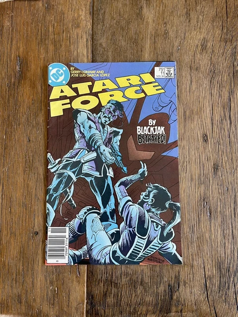 Atari Force #11 1984 Dc -By Blackjak Betrayed- Conway/ Thomas/ Lopez...vg+