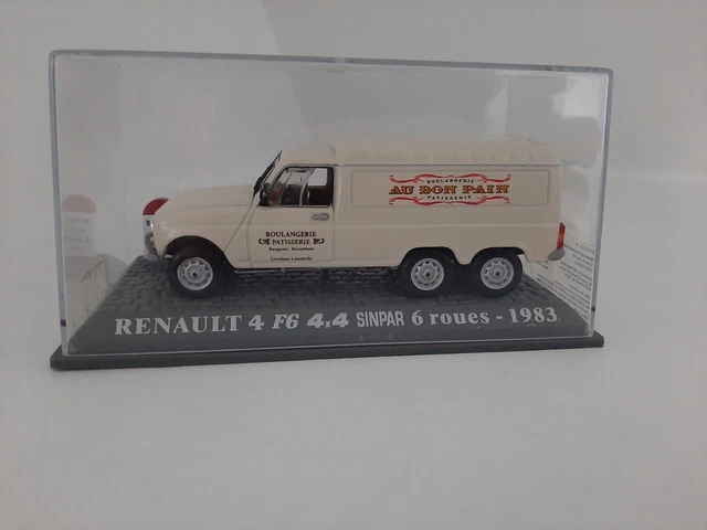 NOREV JET CAR 1/43 Renault 4L Pompiers EUR 10,00 - FR