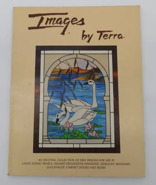 Images by Terra Stained Glass Pattern Book scenic panels windows clockfaces door