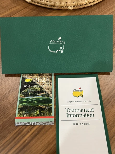 Masters Golf Ticket (1) for April 5th, 2023