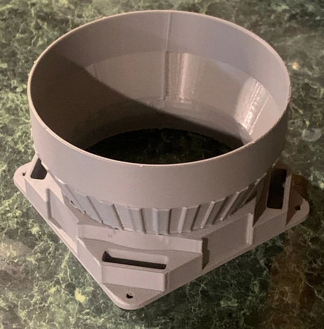 Crypto Miner Ventilation Duct Mount 120mm to 5 Inch Fits Most Antminers S9 L3 L7