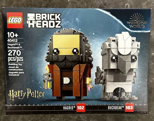 LEGO 40412 Brickheadz Harry Potter Hagrid and Buckbeak **RETIRED**