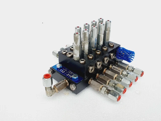 SLOAN BROTHERS SB-D-18T Lubrication System Divider Block # NEW