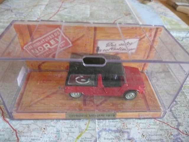NOREV 1/43 – CITROËN Dyane 6 Mehari – Marron – Occasion Avec Boîte D'origine