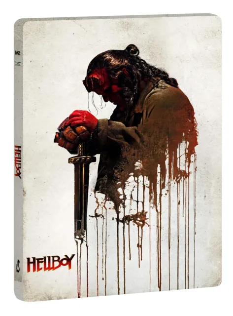 Hellboy (Ltd Steelbook) 4K+Blu-Ray+10 Card Da Collezione (4K UHD Blu-ray)