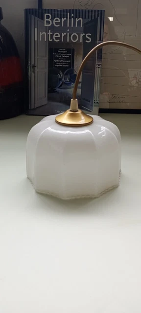 Lampadario in vetro di Murano anni 40 stile Barovier