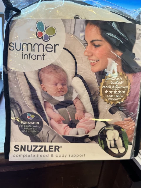 Snuzzler Summer Infant  Head Body Support  Car Seat Swing Bouncer Stroller NEW