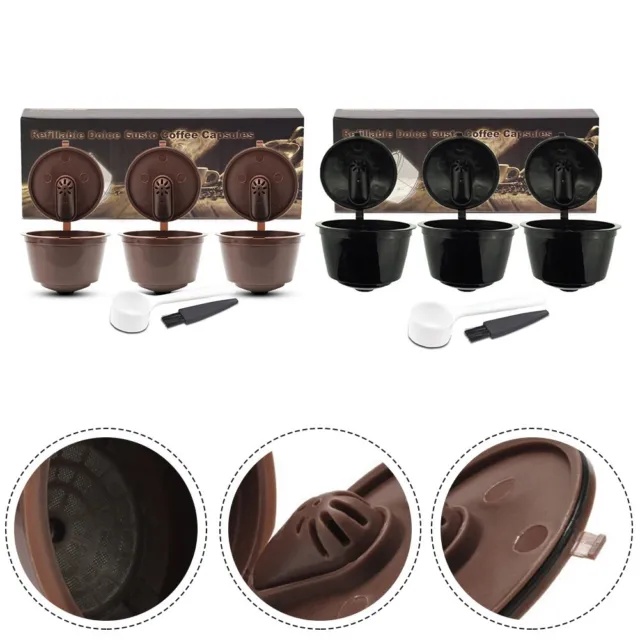 Soluzione da caffè ecologica 3 in 1 set capsule con strumenti bonus