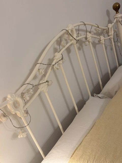 Metallic. Click THE ORIGINAL BED Company (OBC) Low Footend Iron/Metal Clarina Double ...