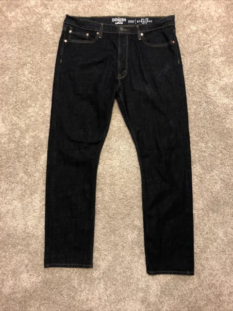 MENS DENIZEN FROM Levis 232 Slim Straight Fit Jeans Size 36x32 $ -  PicClick