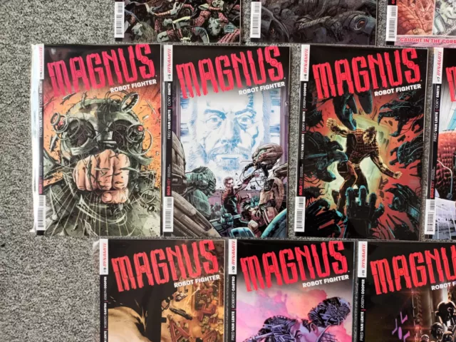 MAGNUS, ROBOT FIGHTER (2014) #0-12 kompl. | US DYNAMITE Comics | Fred van Lente 2