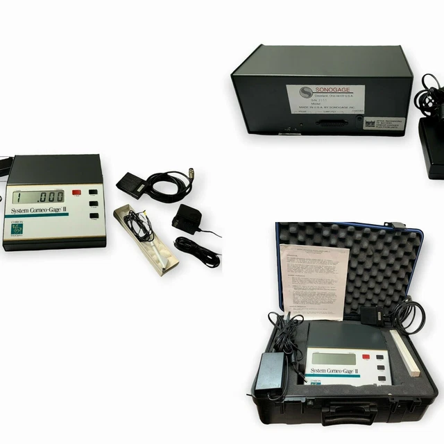 Sonogage System Corneo-Gage ll Corneal S/N 2155 Sonogage System Corneo-Gage ll Corneal S/N 2155