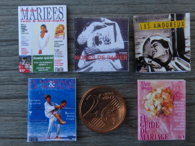 Lot De 16 Livres Miniatures Pour Maison De Poupée - Échelle 1/12, Style Vintage Cuir Et Papier | Accessoire Décoration Bibliothèque