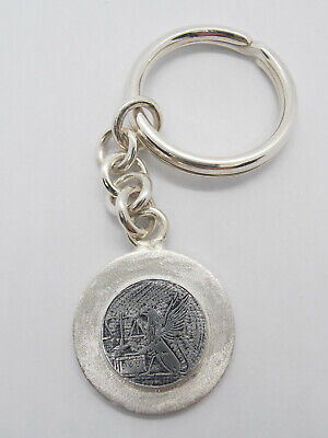 Guardia di Finanza : Portachiavi in Argento 925 - GDF - simbolo - stemma -