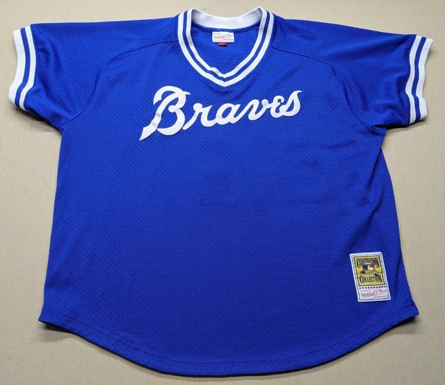 Mitchell & Ness Cooperstown Atlanta Braves Dale Murphy #3 Jersey Sz 52 2XL Mitchell & Ness Cooperstown Atlanta Braves Dale Murphy #3 Jersey Sz 52 2XL