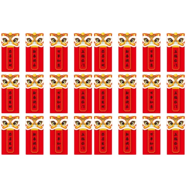 48 Pcs Paper New Year Red Envelope The Ox HongBao 2021 Lucky Money Envelopes