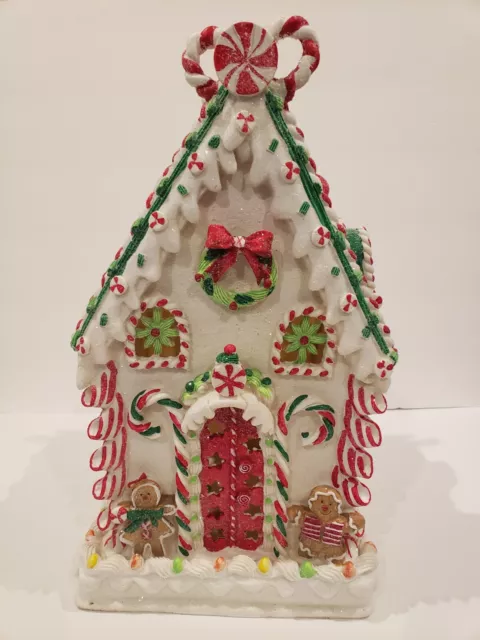 CRACKER BARREL SWEETS and Treats Light Up Candy House Gingerbread ...