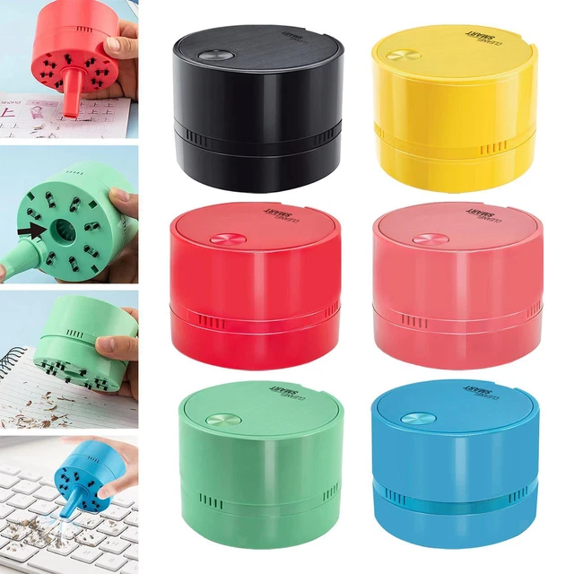Mini Crumb Vacuum Cleaner Desktop Sweeper Handheld for Pet Hairs Crumbs Cars