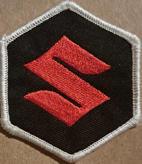 Suzuki embroidered sew on patch