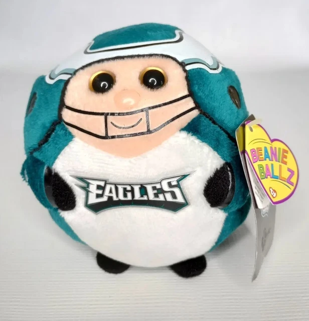 Philadelphia Eagles NFL Ty Beanie Ballz 5" Plush Toy NWT
