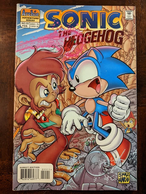 ARCHIE SONIC THE Hedgehog Comic #55 VF EUR 7,90 - PicClick FR