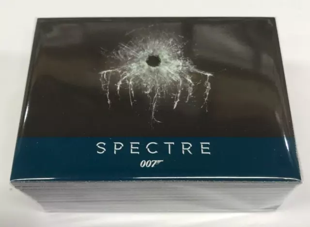 James Bond Archives 2016 Spectre Trading Card Complete 76 Card Base Card Set