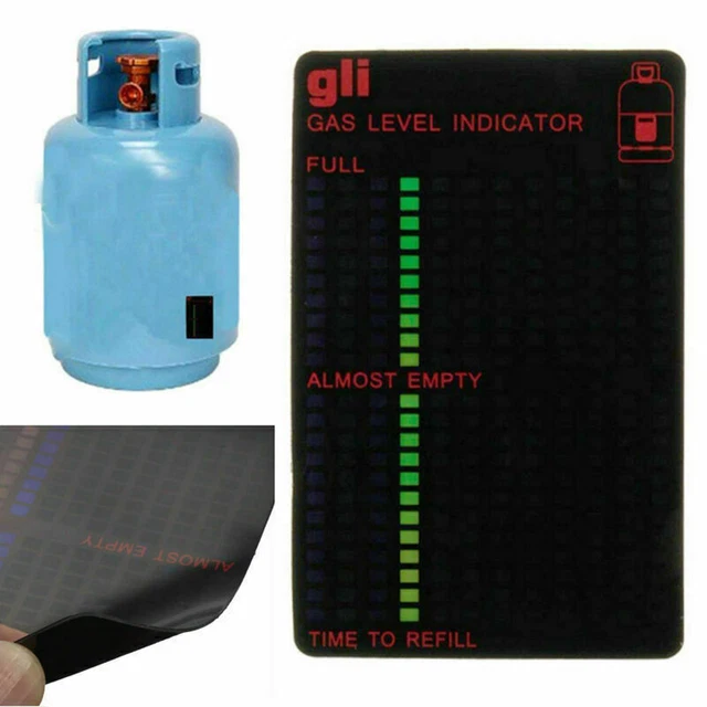 GAUGE BOTTLE Propane Butane LPG Fuel Gas Tank Level Indicator