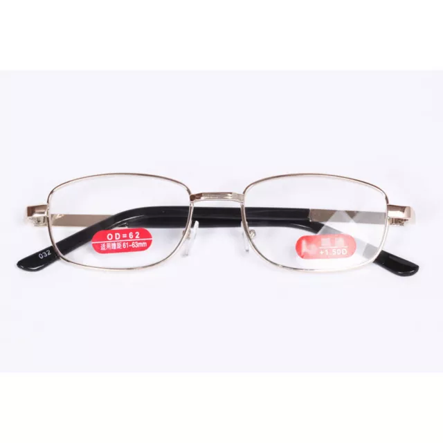 Reading Glasses +4.5 +5.0 +5.5 +6.0 Highly Strength Gold Metal Frame Reader