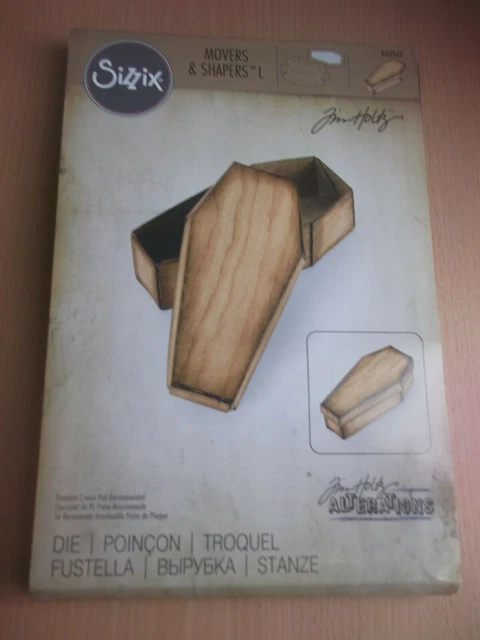 アルバム・スクラップ Sizzix bigz die Coffin Box Rare .660969 Sizzix bigz die Coffin Box Rare .660969 | アルバム・スクラップ