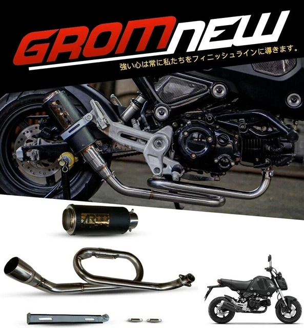 Black Pipe AR Aodonly Sistema Scarico Completo HONDA NUOVO GROM 125 MSX 2021-2022