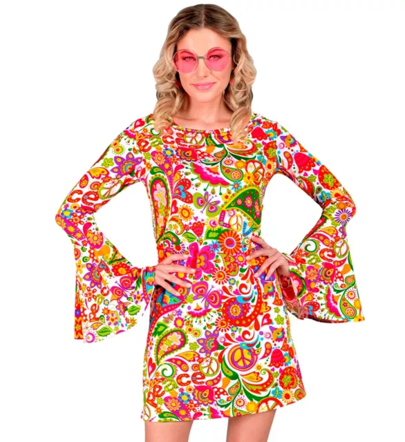 Verkleidung Jahr 80 Damen Disco Kleid 80er Jahr Kostüm Hippie Damen Kostüm  80er Jahr Disco Kleidung Hippie Outfit 80er Jahr Damen mit Zubehör Jahr 80  Hüfttasche Neon Beinwärmer S : : Spielzeug