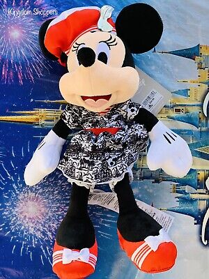 2020 Disney Parks Riviera Resort Minnie Mouse Writer Plush New with Tags 11”