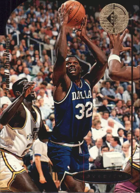 1994-95 SP Championship Die Cuts Mavericks Basketball Card #50 Jamal Mashburn