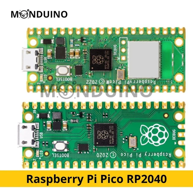 OFFICIAL RASPBERRY PI Pico w Board RP2040 Development Board Dual-Core ...