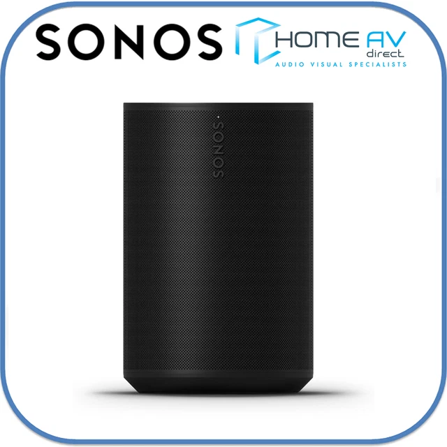 SONOS ERA 100 Black Wireless Multi Room Smart Speaker WIFI Bluetooth