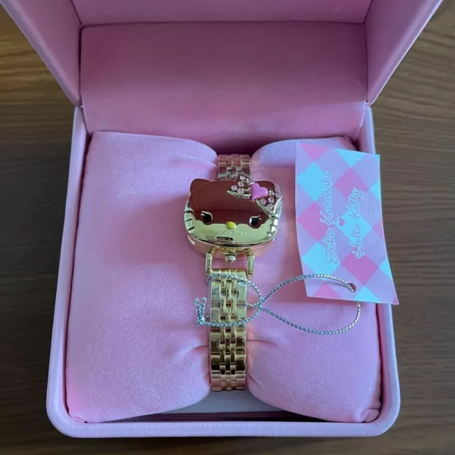 Unused Hello Kitty Eriko Kurosaki Collaboration Wrist watch Battery replaced