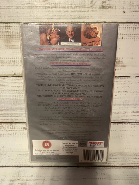 THE LOVERS' GUIDE To Sex (VHS, 1991) £12.99 - PicClick UK
