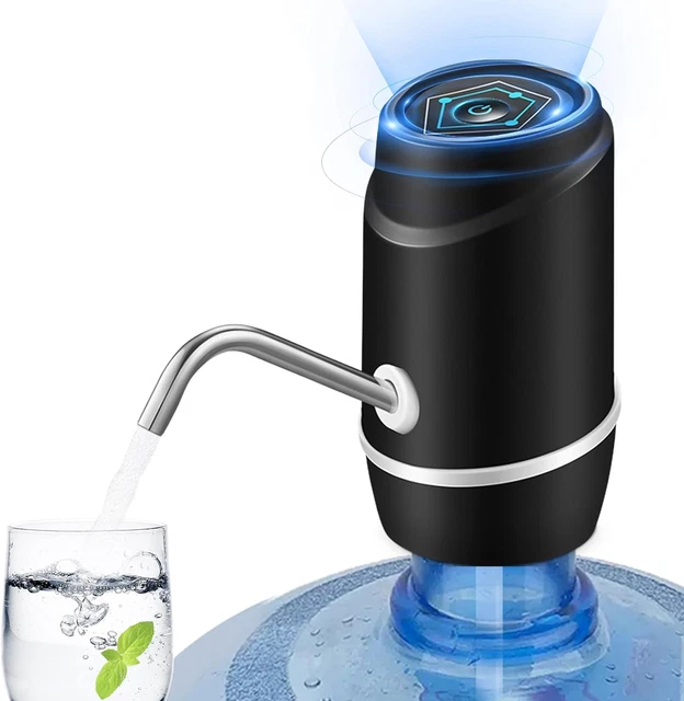 Portable Electric Water Dispenser for 5 Gallon Bottle, USB Charging Automatic W