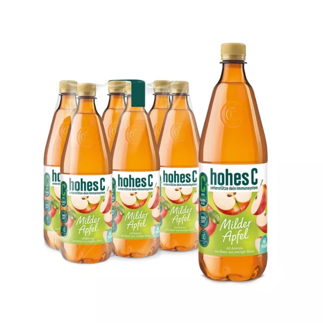 alta C 4x1L mela dolce + 5x 1L arancione dolce incl. 2,25 cauzione NUOVO MHD 9/23