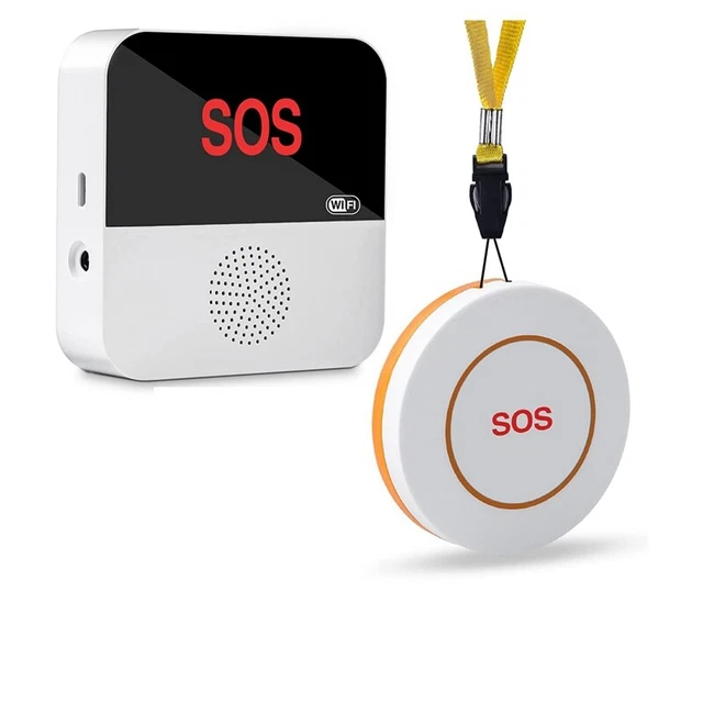 Buscador de cuidadores inalámbrico, alerta de control de aplicación para personas mayores WiFi Connect U9O6