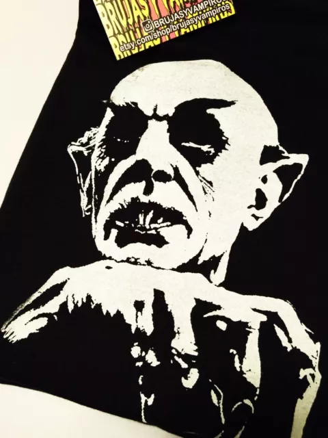 Nosferatu t-shirt , vampire t-shirt , black horror movie shirt S - 3XXXL
