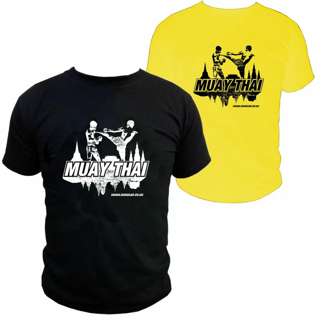 Ayuthaya Muay Thai T-Shirt Training Casual Sports Kickboxing Boxing (S-Xl)