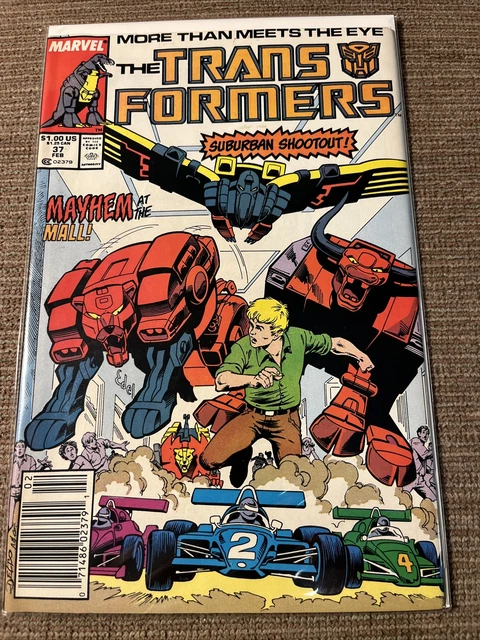 Marvel Comics The Transformers  #37 Comic book. “More than meets the Eye!”
