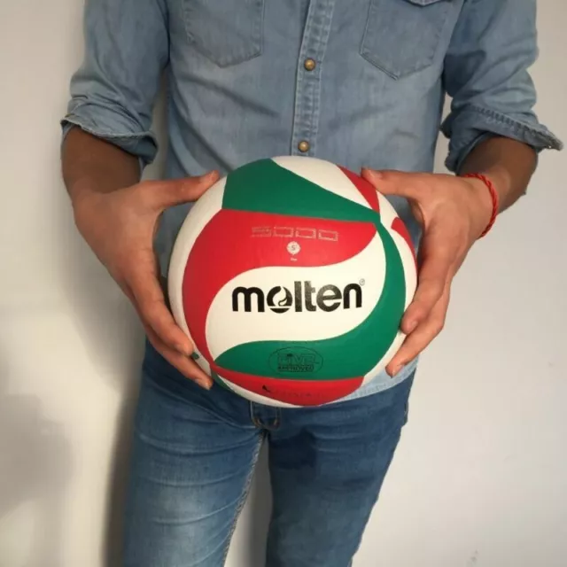 Molten Size5 Volleyball Ball  Soft Touch Indoor Outdoor Game V5M5000 PU Leather