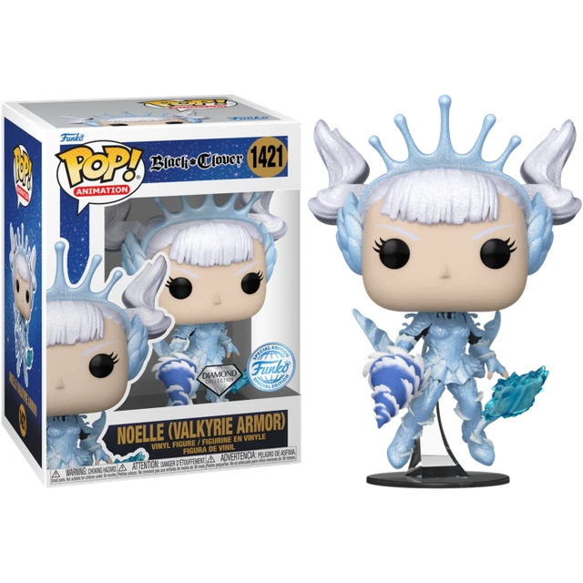 BLACK CLOVER Noelle in Valkyrie Armour Diamond Glitter Pop! Vinyl